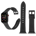 سوار ساعة بلون صلب من TPU مع فولاذ مقاوم للصدأ لساعات Apple Watch Series 10 مقاس 42مم / 9&8&7 مقاس 41مم / SE 3&SE 2&6&SE&5&4 مقاس 40مم / 3&2&1 مقاس 38مم، 40مم