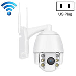 كاميرا ذكية مقاومة للماء IP66 QX2 1080P HD بانورامية 360 درجة WiFi ملونة ليلاً ونهاراً، تدعم كشف الحركة / الصوت ثنائي الاتجاه / بطاقة TF، قابس الولايات المتحدة، نسخة WiFi