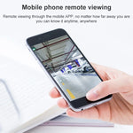 كاميرا ذكية مقاومة للماء IP66 QX2 1080P HD بانورامية 360 درجة WiFi ملونة ليلاً ونهاراً، تدعم كشف الحركة / الصوت ثنائي الاتجاه / بطاقة TF، قابس الولايات المتحدة، نسخة WiFi
