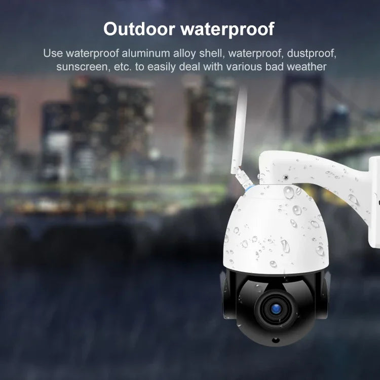 كاميرا قبة ذكية لاسلكية WiFi بدقة 2.0 مليون بكسل 1080P HD مع تكبير 20X، تدعم الرؤية الليلية بالأشعة تحت الحمراء / كشف الحركة / الاتصال الصوتي / بطاقة TF، قابس أسترالي، نسخة WiFi
