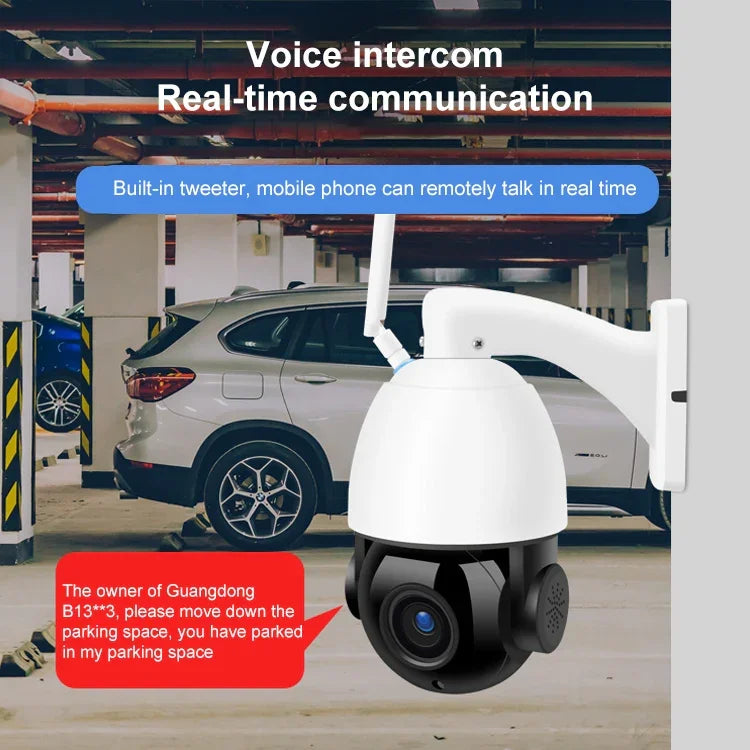 كاميرا قبة ذكية لاسلكية WiFi بدقة 2.0 مليون بكسل 1080P HD مع تكبير 20X، تدعم الرؤية الليلية بالأشعة تحت الحمراء / كشف الحركة / الاتصال الصوتي / بطاقة TF، قابس أسترالي، نسخة WiFi