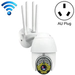 كاميرا مراقبة قبة خارجية QX38 بدقة 1080P WiFi عالية الوضوح، تدعم الرؤية الليلية والصوت ثنائي الاتجاه وكشف الحركة، QX38