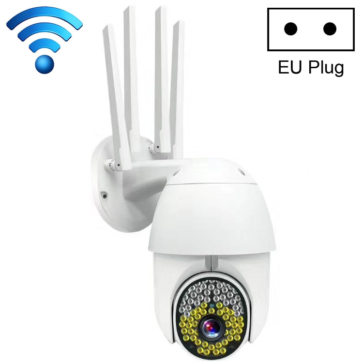 كاميرا مراقبة قبة خارجية QX38 بدقة 1080P WiFi عالية الوضوح، تدعم الرؤية الليلية والصوت ثنائي الاتجاه وكشف الحركة، QX38