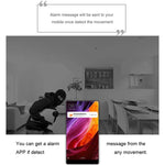 كاميرا مراقبة ذكية لاسلكية قابلة للارتداء CAMSOY C9 HD بدقة 1280 × 720 بكسل بزاوية واسعة 70 درجة، تدعم الرؤية بالأشعة تحت الحمراء، إنذار كشف الحركة، التسجيل المتكرر، والتقاط مؤقت، C9