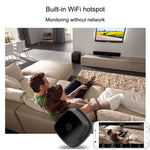 كاميرا مراقبة ذكية لاسلكية قابلة للارتداء CAMSOY C9 HD بدقة 1280 × 720 بكسل بزاوية واسعة 70 درجة، تدعم الرؤية بالأشعة تحت الحمراء، إنذار كشف الحركة، التسجيل المتكرر، والتقاط مؤقت، C9