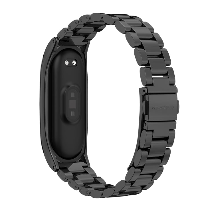 Mijobs Stainless Steel Metal Watch Band for Xiaomi Mi Band 5 & 6