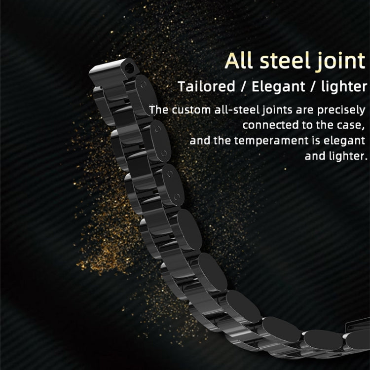 Mijobs Stainless Steel Metal Watch Band for Xiaomi Mi Band 5 & 6