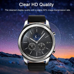 فيلم شاشة زجاجي مقسى مقاوم للانفجار ENKAY Hat-Prince لساعات Samsung Gear S3 الذكية، صلابة سطح 9H بسماكة 0.2مم، 2.15D
