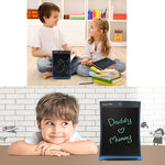 لوحة كتابة إلكترونية بدون ورق بقياس 8.5 بوصة Howshow بشاشة LCD حساسة للضغط / لوحة كتابة، 8.5 بوصة باللون الأزرق، 8.5 بوصة باللون الأحمر