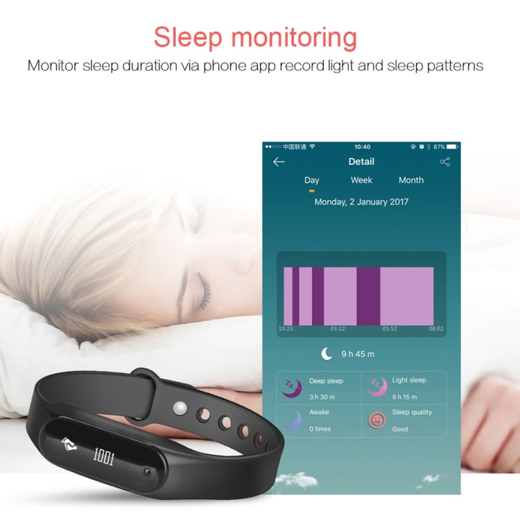 سوار ذكي CHIGU C6 بشاشة OLED 0.69 بوصة وبلوتوث، يدعم مراقبة معدل ضربات القلب / عداد الخطى / تذكير المكالمات / مراقبة النوم / تذكير الجلوس لفترات طويلة / منبه / مضاد للضياع، متوافق مع هواتف أندرويد وiOS، CHIGU C6 وردي، CHIGU C6 أخضر، CHIGU C6 أزرق