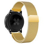 سوار ساعة شبكي مغناطيسي من الفولاذ المقاوم للصدأ Milanis لساعة Galaxy Watch Active 20مم