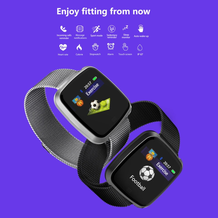 سوار ذكي DTNO.1 G12 بشاشة OLED ملونة بحجم 1.3 بوصة، مقاوم للماء بمعيار IP67، سوار نايلون، يدعم تذكير المكالمات / مراقبة معدل ضربات القلب / تذكير الجلوس / وضع الرياضات المتعددة