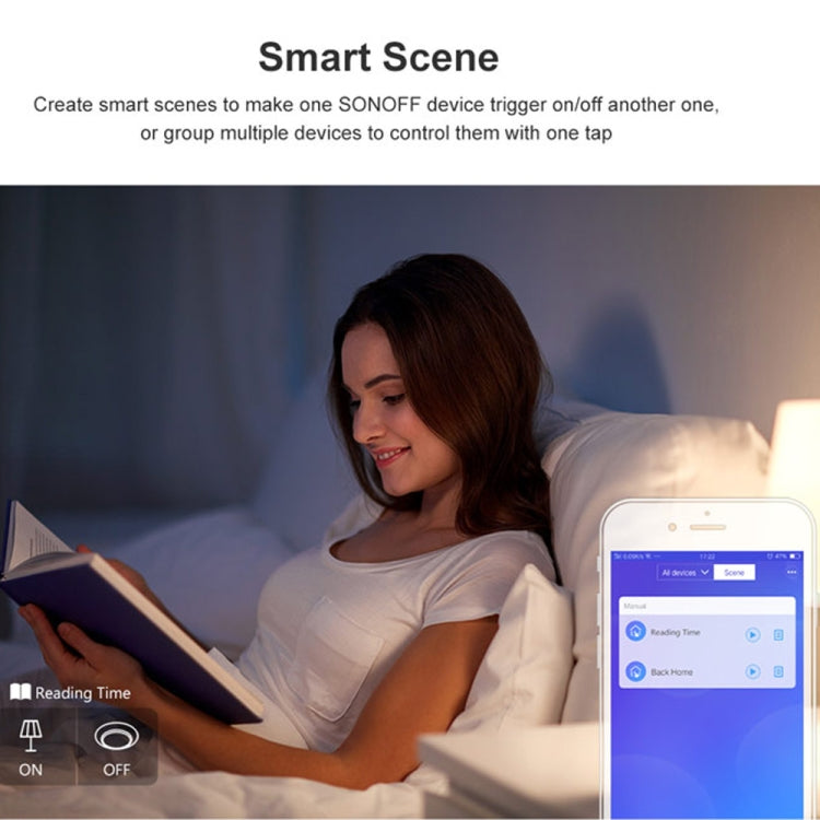 مفتاح حائط ذكي بشاشة زجاجية مقسّاة Sonoff T2 Touch 86mm، متوافق مع Alexa وGoogle Home، AC 100V-240V، قابس الاتحاد الأوروبي، 86mm/ 3 قابس الاتحاد الأوروبي