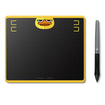 لوحة رسم فنية HUION HS64 إصدار خاص مع شريحة 5080 LPI وقلم بدون بطارية للمتعة، HS64