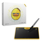 لوحة رسم فنية HUION HS64 إصدار خاص مع شريحة 5080 LPI وقلم بدون بطارية للمتعة، HS64