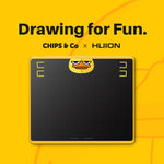 لوحة رسم فنية HUION HS64 إصدار خاص مع شريحة 5080 LPI وقلم بدون بطارية للمتعة، HS64