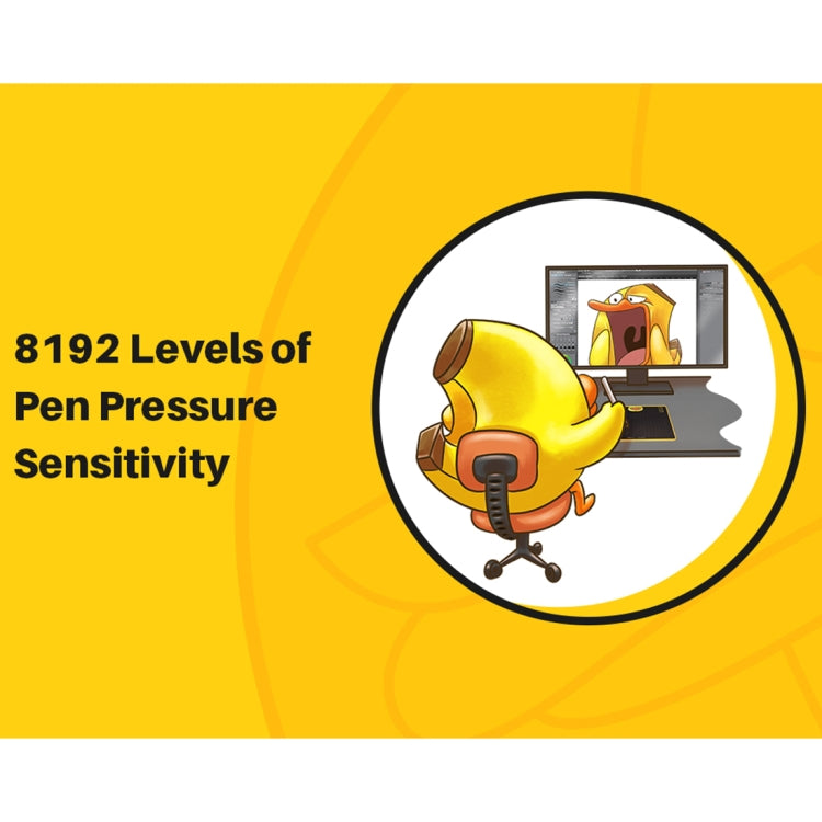 لوحة رسم فنية HUION HS64 إصدار خاص مع شريحة 5080 LPI وقلم بدون بطارية للمتعة، HS64