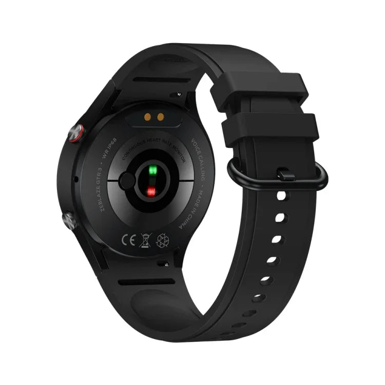 ساعة ذكية Zeblaze GTR 3 بشاشة 1.32 بوصة، تدعم المكالمات الصوتية / معدل ضربات القلب / الأكسجين في الدم / درجة حرارة الجلد على المعصم / أوضاع رياضية