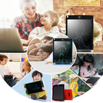 لوحة كتابة LCD محمولة مقاس 8.5 بوصة للرسم والكتابة الإلكترونية، لوحة رسومات للرسائل والمسودات مع قلم كتابة، 8.5 بوصة أسود، 8.5 بوصة أخضر، 8.5 بوصة أزرق، 8.5 بوصة أحمر، 8.5 بوصة أبيض
