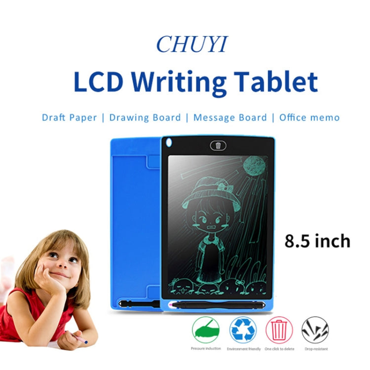 لوحة كتابة LCD محمولة مقاس 8.5 بوصة للرسم والكتابة الإلكترونية، لوحة رسومات للرسائل والمسودات مع قلم كتابة، 8.5 بوصة أسود، 8.5 بوصة أخضر، 8.5 بوصة أزرق، 8.5 بوصة أحمر، 8.5 بوصة أبيض