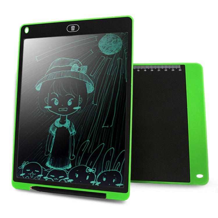 لوحة كتابة LCD محمولة مقاس 12 بوصة للرسم والكتابة الإلكترونية، لوحة رسومات للرسائل والمسودات مع قلم كتابة، 12 بوصة أسود، 12 بوصة أخضر، 12 بوصة أزرق، 12 بوصة أحمر، 12 بوصة أبيض