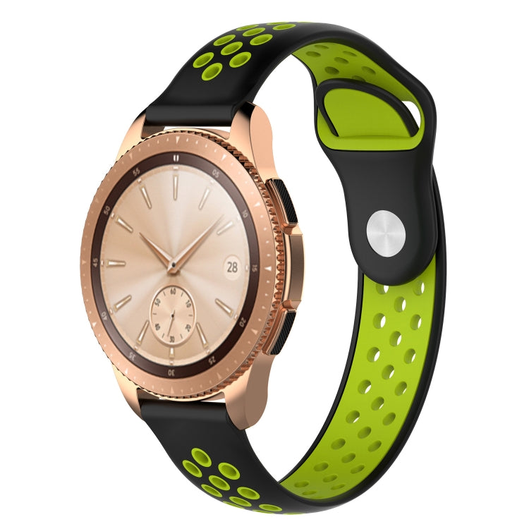 سوار ساعة بلون مزدوج لسلسلة Galaxy Watch مقاس 42مم، لسلسلة Galaxy Watch مقاس 42مم