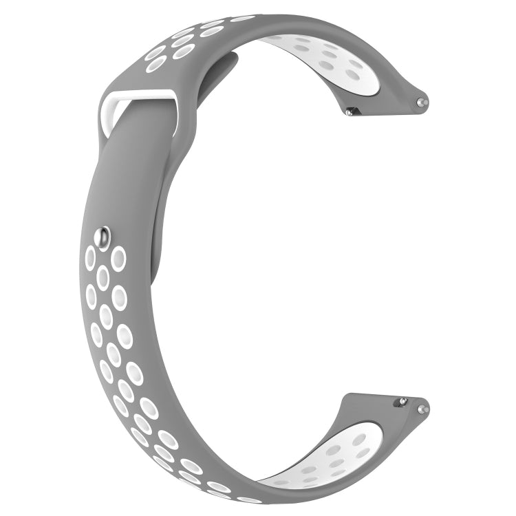سوار ساعة بلون مزدوج لسلسلة Galaxy Watch مقاس 42مم، لسلسلة Galaxy Watch مقاس 42مم