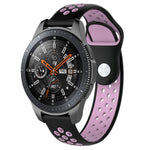 سوار ساعة بلون مزدوج لسلسلة Galaxy Watch مقاس 46مم، لسلسلة Galaxy Watch مقاس 46مم