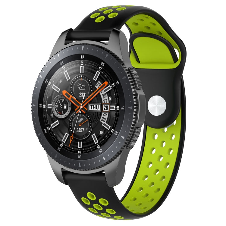 سوار ساعة بلون مزدوج لسلسلة Galaxy Watch مقاس 46مم، لسلسلة Galaxy Watch مقاس 46مم