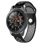 سوار ساعة بلون مزدوج لسلسلة Galaxy Watch مقاس 46مم، لسلسلة Galaxy Watch مقاس 46مم