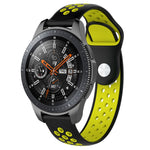 سوار ساعة بلون مزدوج لسلسلة Galaxy Watch مقاس 46مم، لسلسلة Galaxy Watch مقاس 46مم