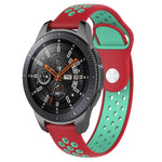 سوار ساعة بلون مزدوج لسلسلة Galaxy Watch مقاس 46مم، لسلسلة Galaxy Watch مقاس 46مم