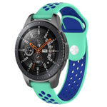سوار ساعة بلون مزدوج لسلسلة Galaxy Watch مقاس 46مم، لسلسلة Galaxy Watch مقاس 46مم