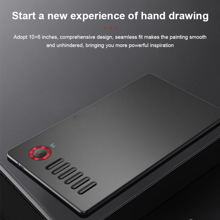 VEIKK A15PRO لوحة رسم إلكترونية ذكية تعمل باللمس 10x6 بوصة بدقة 5080 LPI مع واجهة Type-C