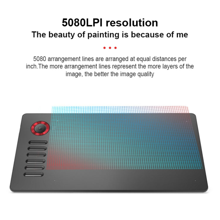 VEIKK A15PRO لوحة رسم إلكترونية ذكية تعمل باللمس 10x6 بوصة بدقة 5080 LPI مع واجهة Type-C