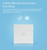 NEO NAS-SC01W Wireless WiFi EU Smart Light Control Switch 1Gang, 1 Gang