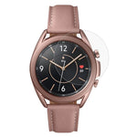 فيلم زجاجي مقسى 0.26مم 2.5D 9H لحماية شاشة Samsung Galaxy Watch3 مقاس 45مم، لـ Samsung Galaxy Watch3 45مم