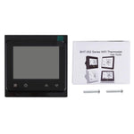 منظم حرارة غرفة تدفئة بشاشة LCD نوع تسخين ماء مع عرض الوقت، تحميل 3A، تحكم واي فاي، BHT-002GBLW 3A (أسود) نوع تسخين ماء، BHT-002GBLW 3A (أبيض) نوع تسخين ماء