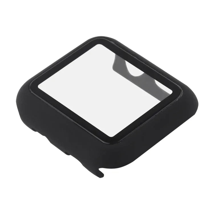 غطاء حماية من PC + زجاج لسلسلة Apple Watch 6 / 5 / 4 / Watch SE مقاس 44مم، لسلسلة Apple Watch 6 / 5 / 4 / Watch SE مقاس 44مم
