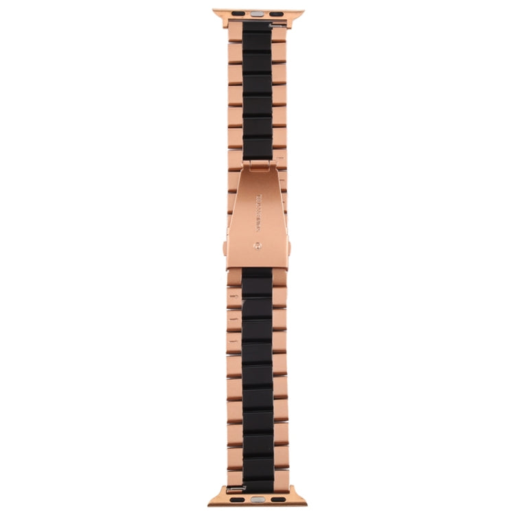 سوار ساعة من الفولاذ المقاوم للصدأ لسلسلة Apple Watch 10 مقاس 42مم / 9 و 8 و 7 مقاس 41مم / SE 3 و SE 2 و 6 و SE و 5 و 4 مقاس 40مم / 3 و 2 و 1 مقاس 38مم، لسلسلة Apple Watch 8 و 7 مقاس 41مم / SE 2 و 6 و SE و 5 و 4 مقاس 40مم / 3 و 2 و 1 مقاس 38مم