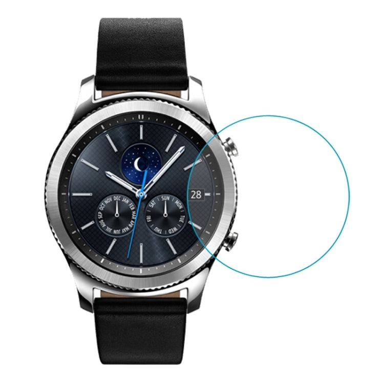 44mm Diametral Universal Tempered Glass Film for Galaxy, LG, Sony, Huawei, Garmin, 44mm