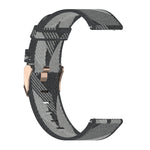 سوار ساعة من النايلون منسوج بخطوط 22مم لساعة Galaxy Watch 46مم / Gear S3