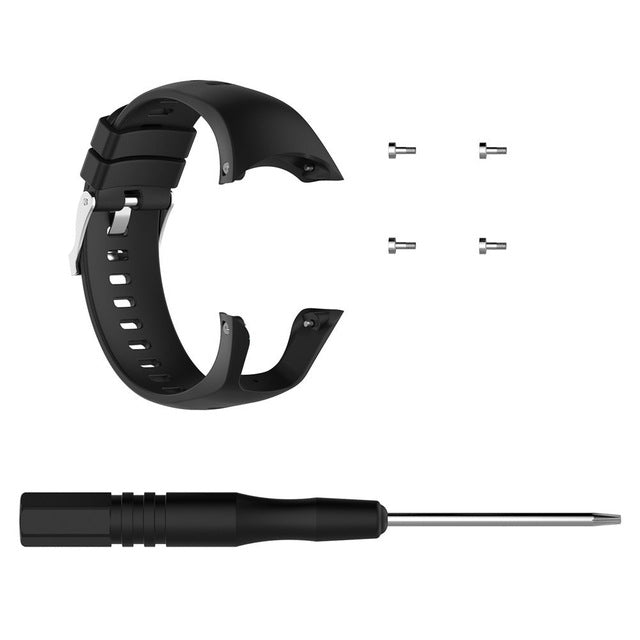 Silicone  Watch Band for SUUNTO Trainer Wrist HR