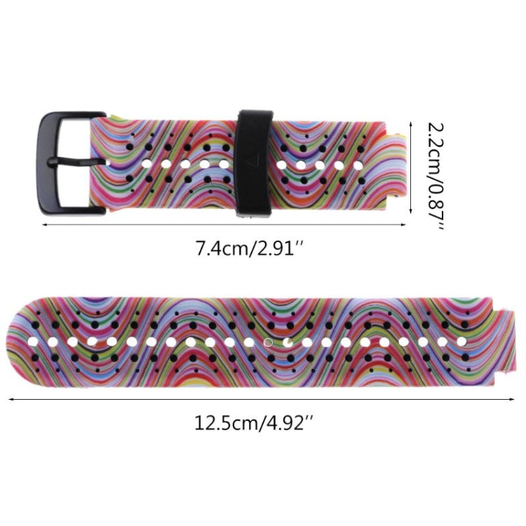 Silicone Sport Watch Band for Garmin Forerunner 235