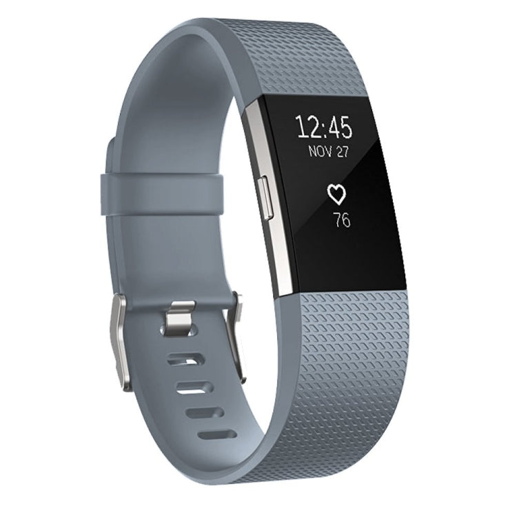 Square Pattern Adjustable Sport Watch Band for FITBIT Charge 2, Size: S, 10.5x8.5cm, S, Mint Green, Coral Red, S, Navy Blue, S, Dark Purple, S, Purple, S, Orange, S, Cyan, S, Pink, S, Red, S, Green, S, Rose Red, S, Grey, S, Sky Blue, S, Blue, S, White ...