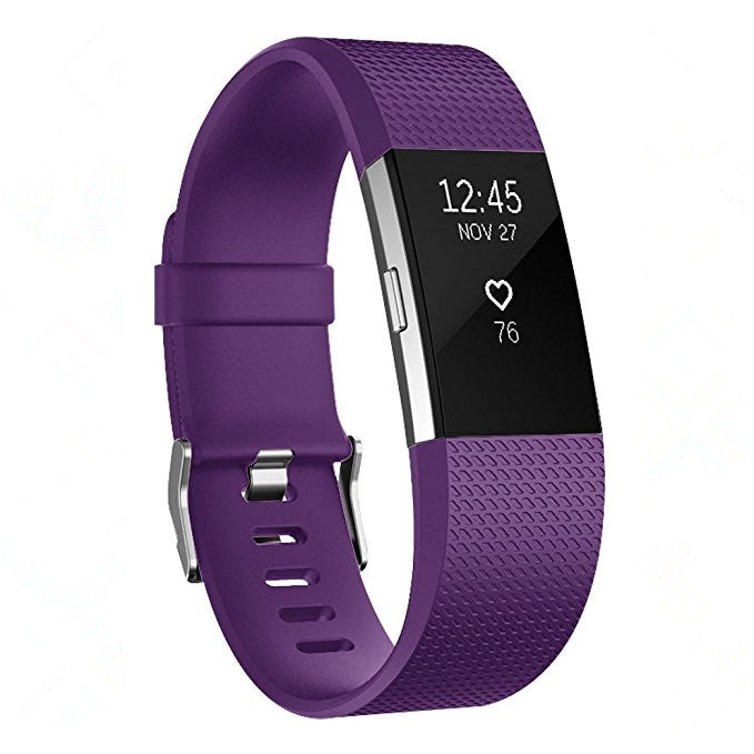 Square Pattern Adjustable Sport Watch Band for FITBIT Charge 2, Size: S, 10.5x8.5cm, S, Mint Green, Coral Red, S, Navy Blue, S, Dark Purple, S, Purple, S, Orange, S, Cyan, S, Pink, S, Red, S, Green, S, Rose Red, S, Grey, S, Sky Blue, S, Blue, S, White ...