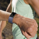 سوار ساعة رياضي قابل للتعديل بنمط ماسي لـ FITBIT Charge 2، الحجم: S، 10.5x8.5 سم، S