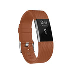 سوار ساعة رياضي قابل للتعديل بنمط ماسي لـ FITBIT Charge 2، الحجم: S، 10.5x8.5 سم، S