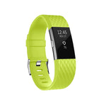 سوار ساعة رياضي قابل للتعديل بنمط ماسي لـ FITBIT Charge 2، الحجم: S، 10.5x8.5 سم، S