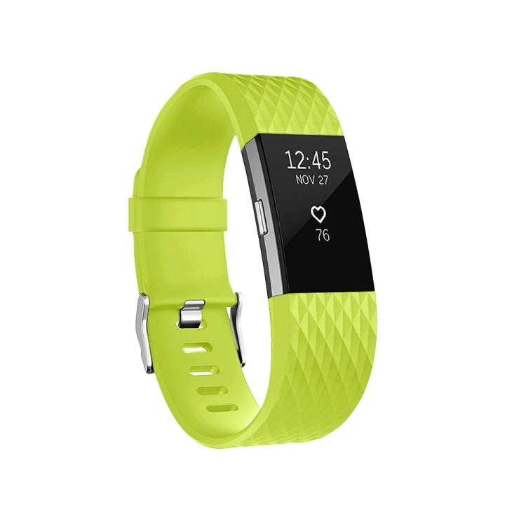 سوار ساعة رياضي قابل للتعديل بنمط ماسي لـ FITBIT Charge 2، الحجم: S، 10.5x8.5 سم، S